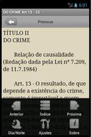 Código Penal Brasileiro imagem de tela 1