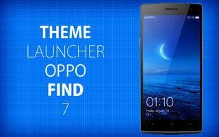 Theme for Oppo Find 7 پوسٹر