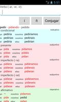 Spanish Verb Conjugator ภาพหน้าจอ 1