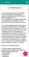 Learn C++ Programming captura de pantalla 3