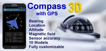3D Compass with GPS