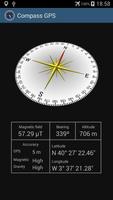 Kompas dengan GPS syot layar 1
