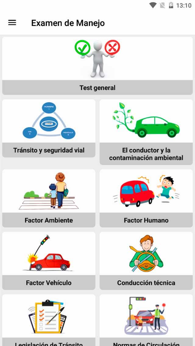 Descarga de APK de Examen de manejo Costa Rica para Android