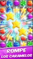 Lollipop Rush Match 3 captura de pantalla 1