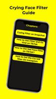 Crying Face Filter Guide تصوير الشاشة 2