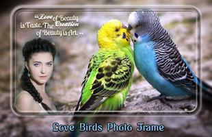Love Birds Photo Frames-poster