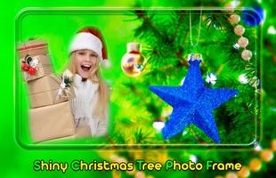 Shiny Christmas Tree Photo Fra স্ক্রিনশট 1