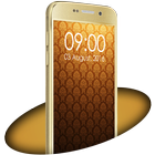 Theme for Galaxy S7 Gold icône