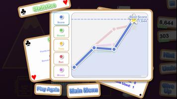 Crystal TriPeaks Solitaire imagem de tela 3
