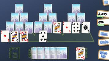 Crystal TriPeaks Solitaire imagem de tela 2