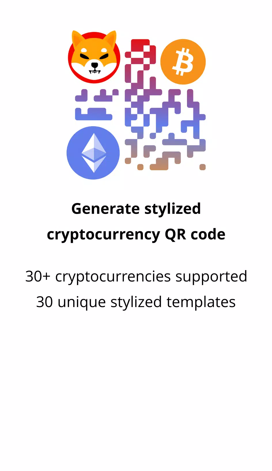 Crypto QR code generator APK for Android Download