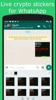 Crypto Stickers for WhatsApp Affiche