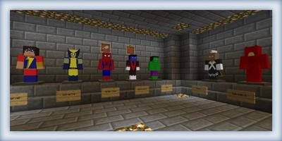 Super Hero Mod For MCPE ภาพหน้าจอ 1