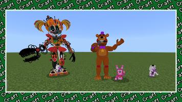 Animatronics Minecraft plakat