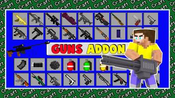 Guns Mod Minecraft PE الملصق