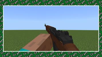 Guns Mod Minecraft PE تصوير الشاشة 1