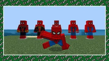 Mod spaiderman Minecraft captura de pantalla 3