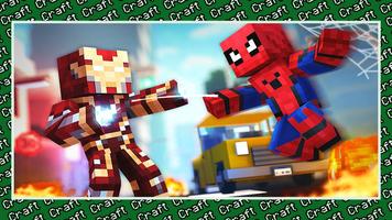 Mod spaiderman Minecraft captura de pantalla 1