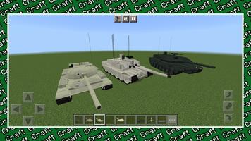 War Tank for Minecraft Affiche