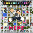 Parkour Grid MCPE Map Zeichen