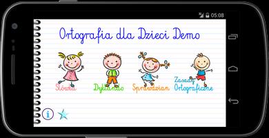 Ortografia dla Dzieci DEMO পোস্টার