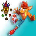 Crash Bandicot Wastickerapps 2021 Stickers Pack