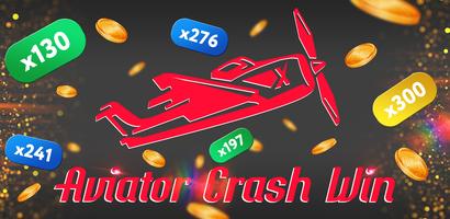 Aviator crash Affiche