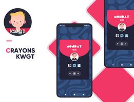 Crayons KWGT تصوير الشاشة 3