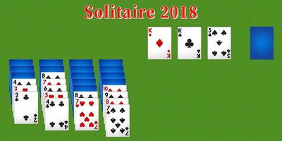 Solitaire Card Game Affiche