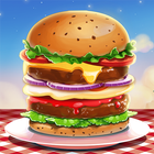 Permainan membuat burger: Tuka ikon