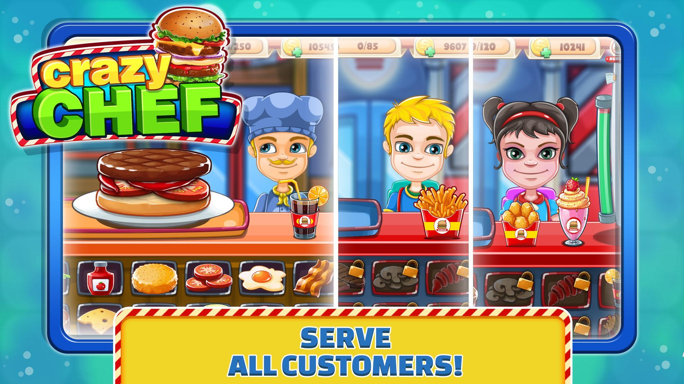 Android 用の バーガーゲーム ファストフードレストラン Apk をダウンロード