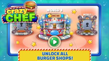 Crazy Chef: Top Burger Game اسکرین شاٹ 2
