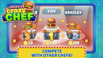 Crazy Chef: Top Burger Game اسکرین شاٹ 3
