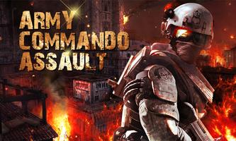 Army Commando Assault Affiche