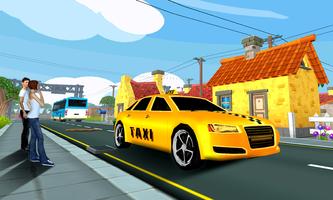 City Taxi Driving 3D screenshot 1
