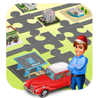 Jigsaw Puzzle : Road & Car Jigsaw Puzzle Game icône