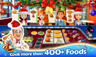 2 Schermata Santa Restaurant Cooking Game