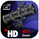 HD Telescope 45x Zoom Camera: Photo & Video APK