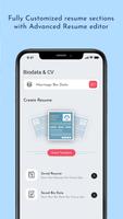 Create Resumes, Biodata & CV Ekran Görüntüsü 3