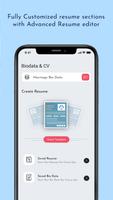 Create Resumes, Biodata & CV imagem de tela 3