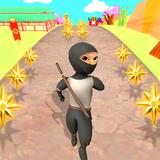 Ninja Runner-spellen 3D