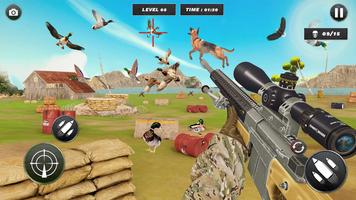 Perburuan burung game tembakan poster