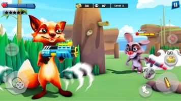 Animal Shooting: Fun Gun Games پوسٹر