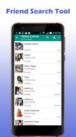 Friend Search Tool Simulator - Girls Phone Number ภาพหน้าจอ 1