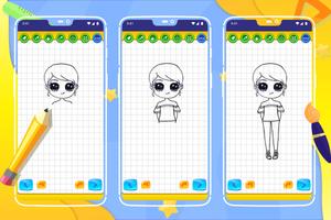 Learn How to Draw Famous Boys  截圖 2