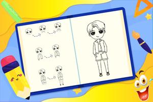 Learn How to Draw Famous Boys  截圖 3