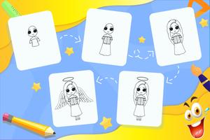 Learn How to Draw Cute Girls capture d'écran 3