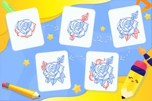 Learn How to Draw Tattoo Flowers poster