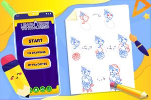 Learn How to Draw Tattoo Flowers screenshot 1