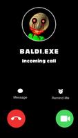 Baldi.exe Basics creepy Video Call Chat math prank تصوير الشاشة 2
